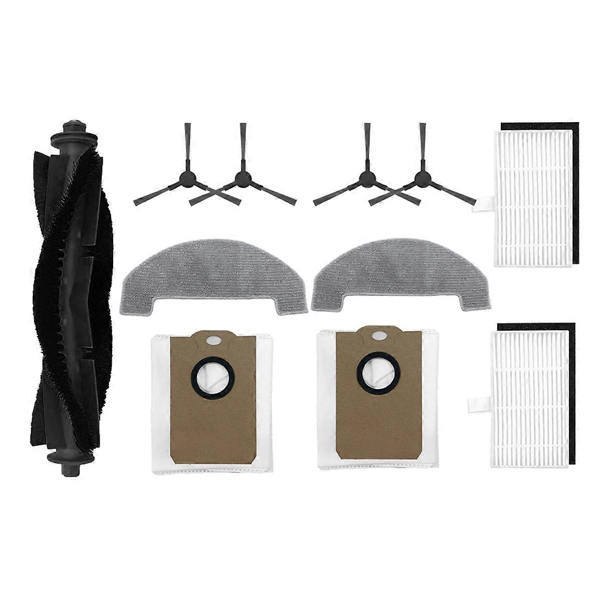 Main Brush Dust Bag Side Brush Mop Cloth for MONSGA MS1 MAX Robot Vacuum Vacuum Cleaner Accessories