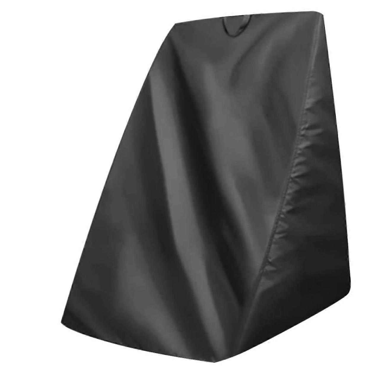 Garden Hose Reel Cover Oxford and Durable Protects Hose Trolley from Frost and Dirt with Drawstring Closure for Outdoor Use, Black