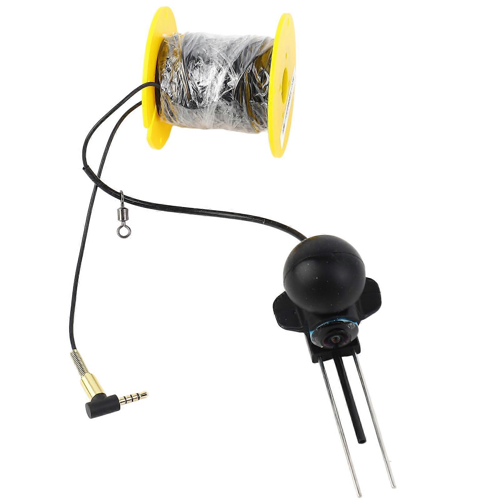 魚群探知機カメラプロフェッショナルCVBSフォーマットHDボート用釣り糸付き水中釣りカメラ20m / 65.6ft