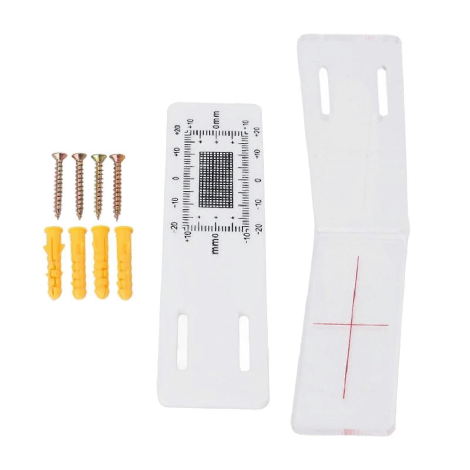 Recording Ruler - Portable Crack Measuring Tool for Industrial and Household Wall and Ceiling Measurements