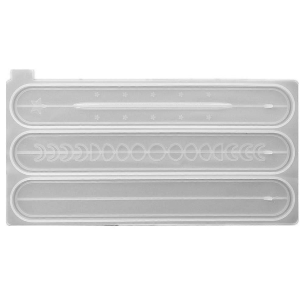 Phase of Moon Silicone Mold for DIY Incense Stick Holder – Creative Epoxy Mould for Unique Home Decor – Lightweight and Easy to Use for Craft Lovers
