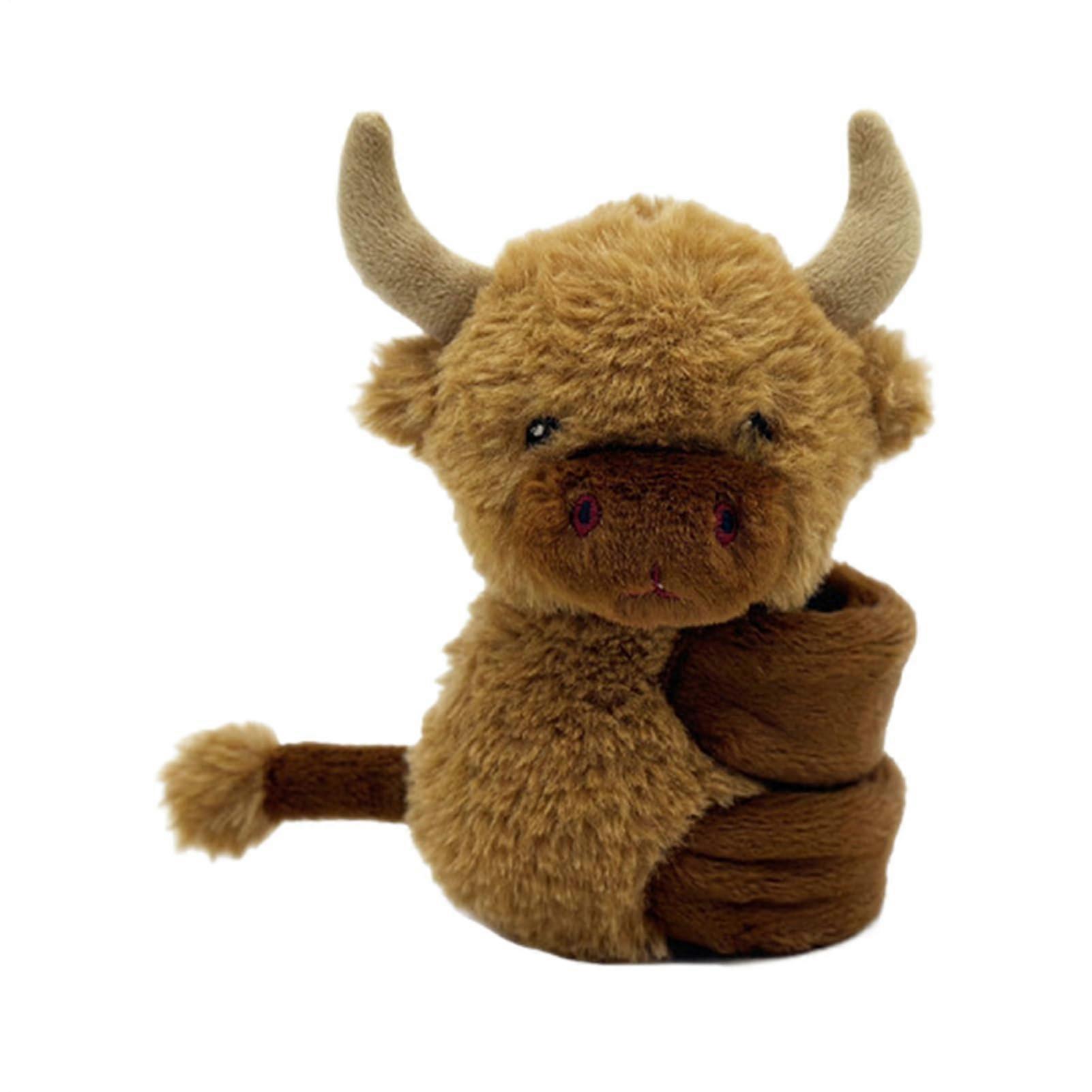 Foldable Wristbands with Animal Designs Plush Toy Foldable Wristbands, Soft Plush Adjustable Wristbands for Girls, School Graduation Parties
