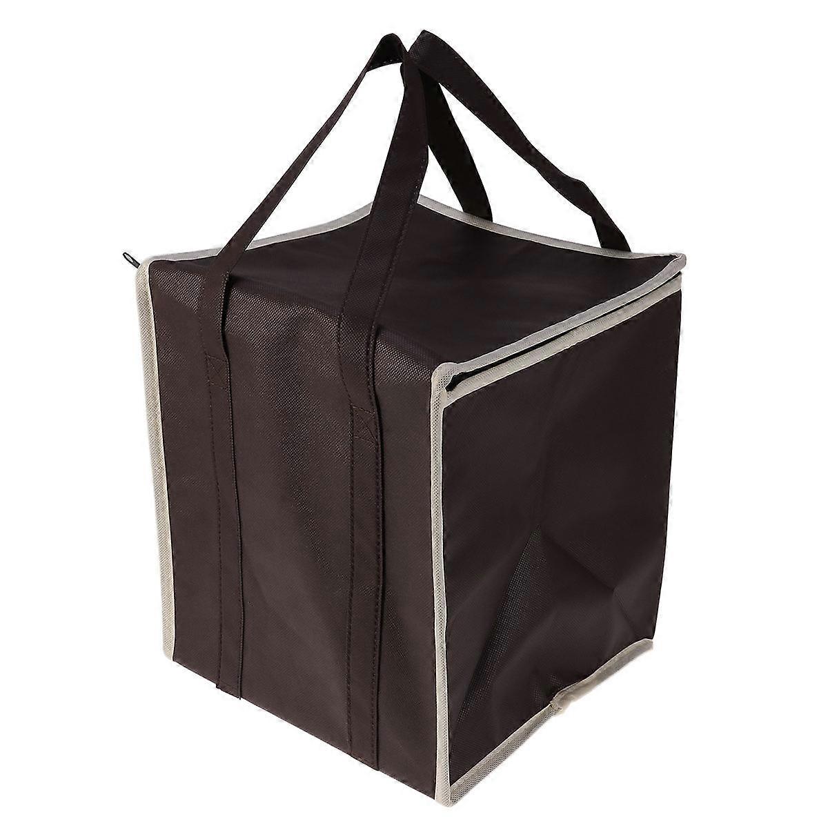Large Capacity Reusable Warming Bag Nonwovens Tote Bag General Shopping 26 x 26 x 30cm 1Set