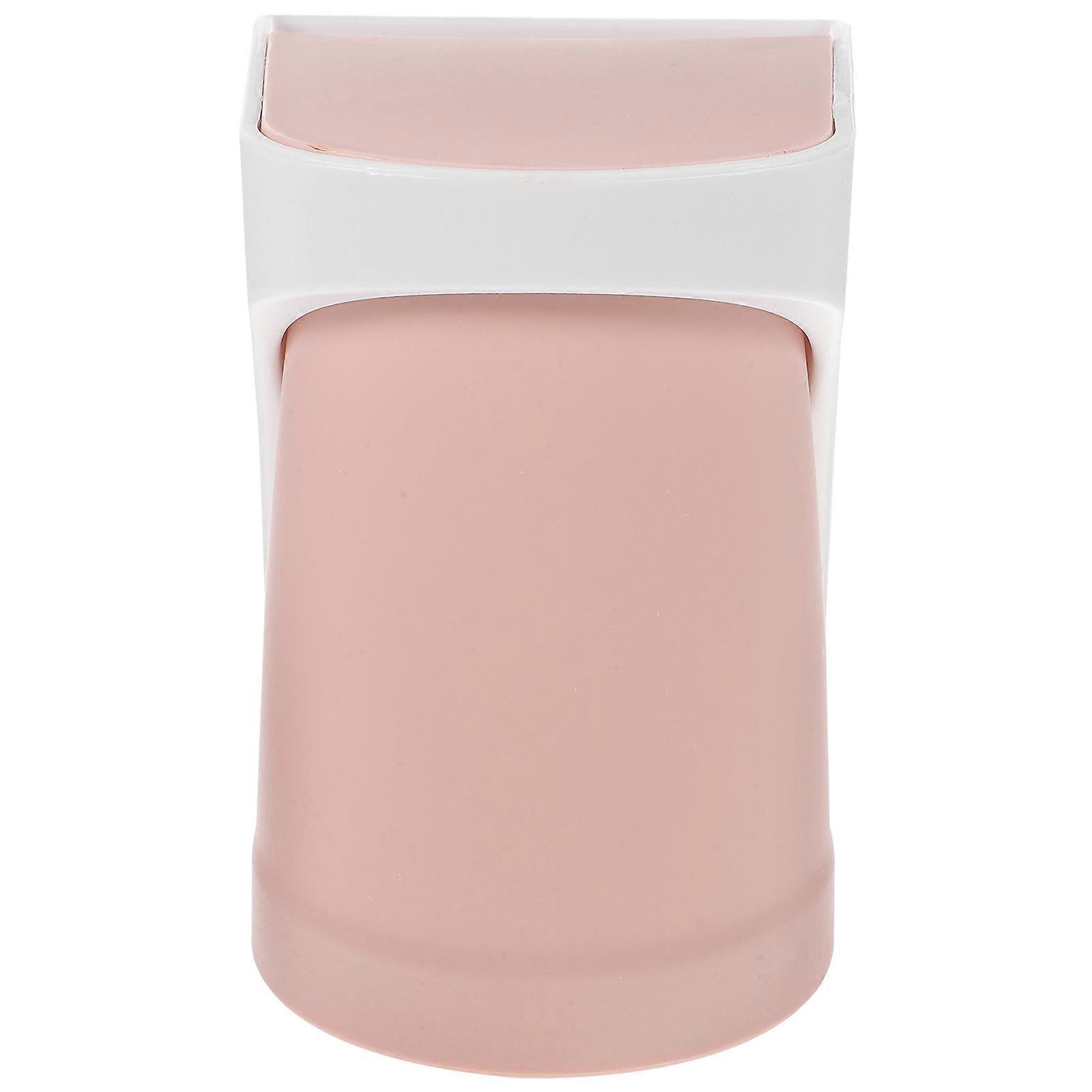 Bathroom Toothbrush Holder Wall Mount -hygiene PP Magnet Drainage 1Set