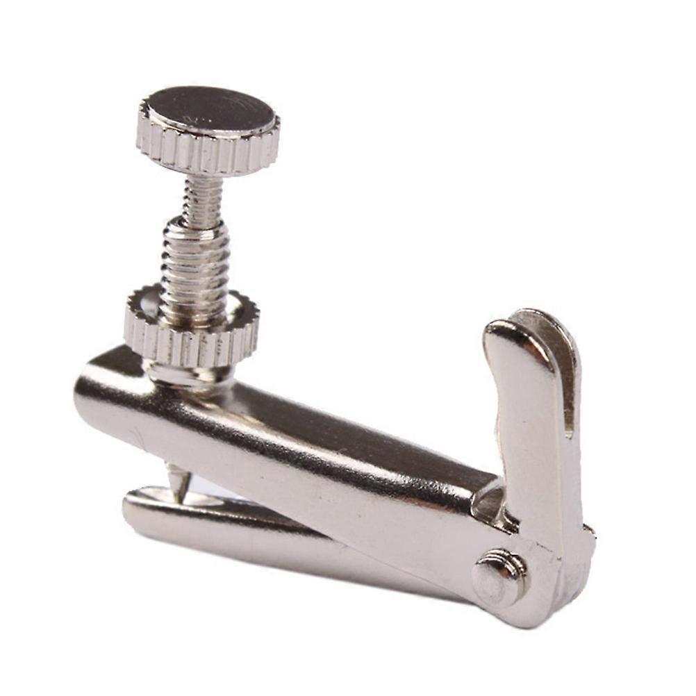 Silver Violin Fine Screw for Performance Round Groove 4Pcs