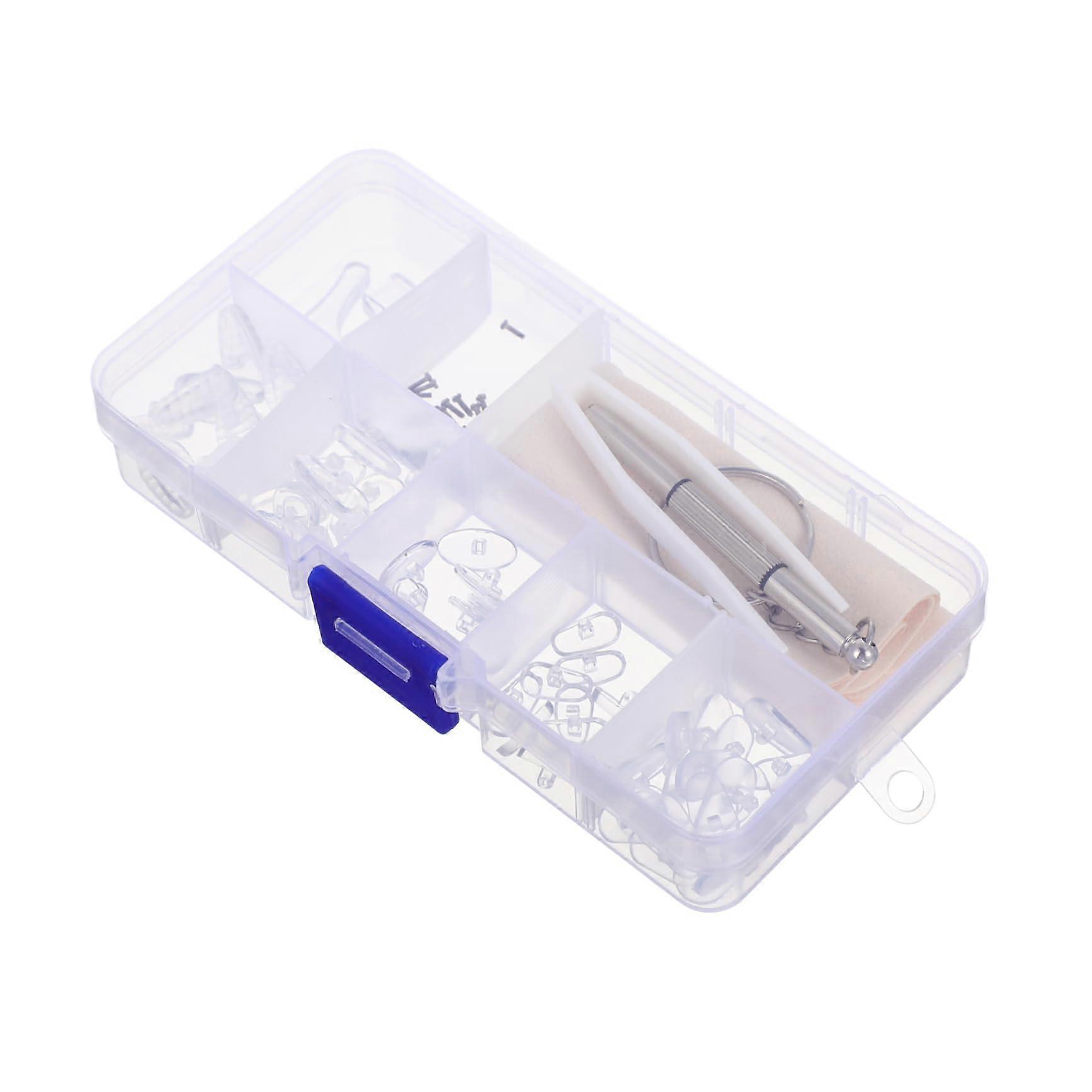 1Set Glasses  Kit Nose Pads for Eyeglasses Lightweight and Portable for Home Office and Optical Shops Quality Material for LongLasting Use