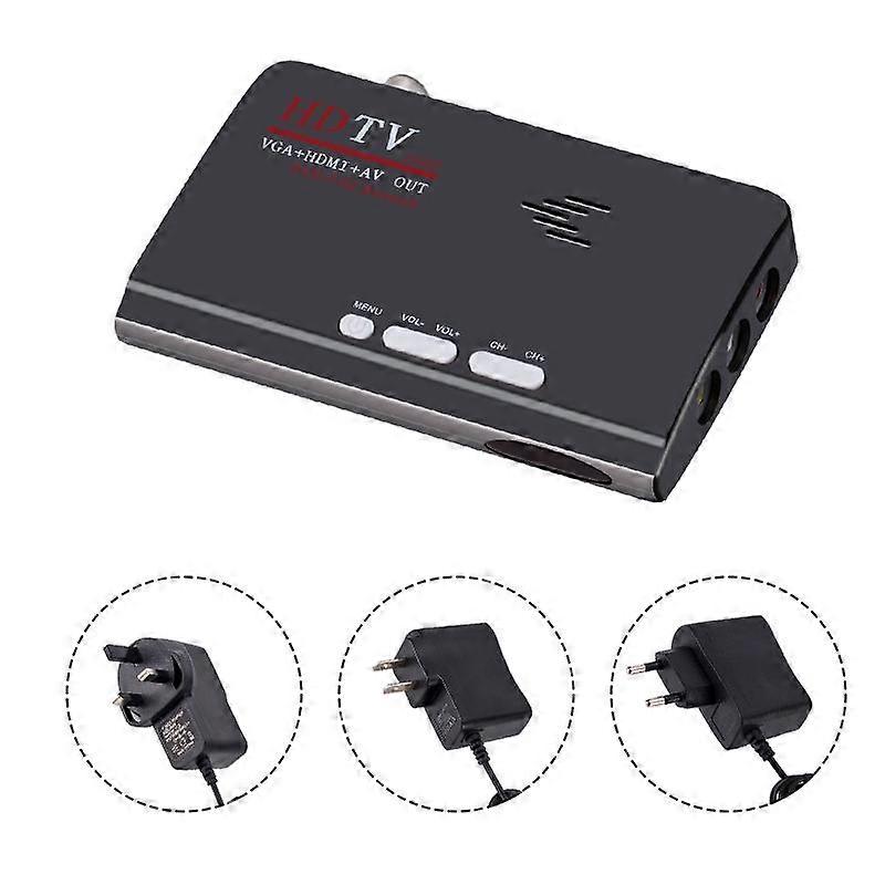 Analog Signal,DVB-T2 TV Tuner Receiver DVB T2 TV Box VGA AV CVBS 1080P HDMI Digital HD Satellite Receiver