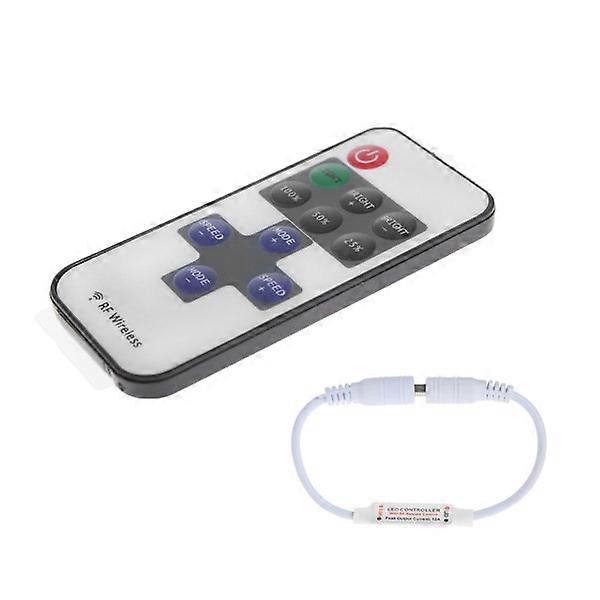 RF Wireless 11 for Key Remote Controller Mini Dimmer For Single Color Strip Light
