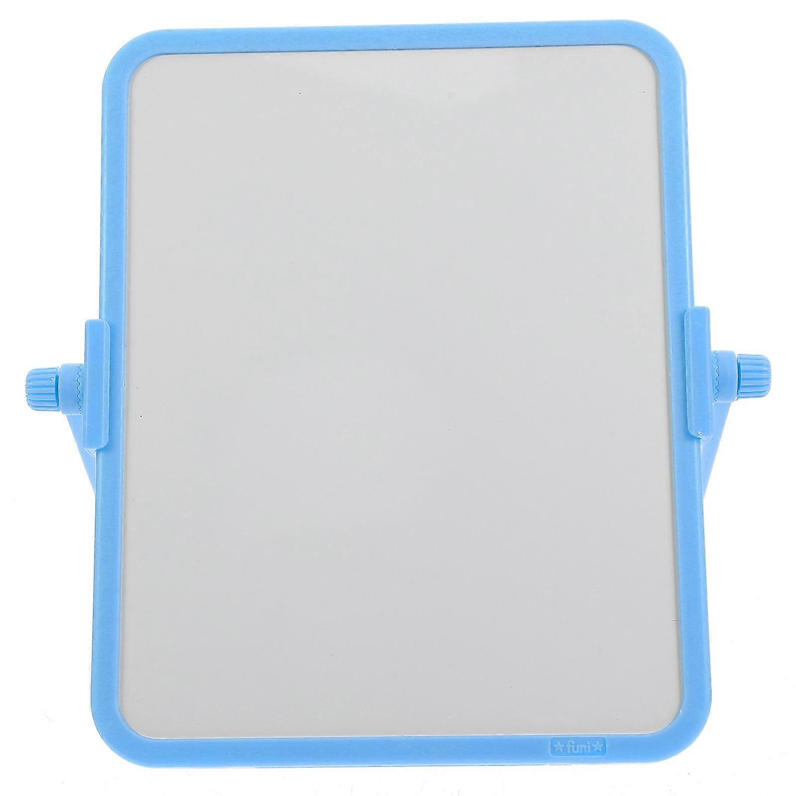Portable White Board Dry Erase Table Board 21.30X17.00X0.60CM ABS Plastic Angle Adjustable 1Set