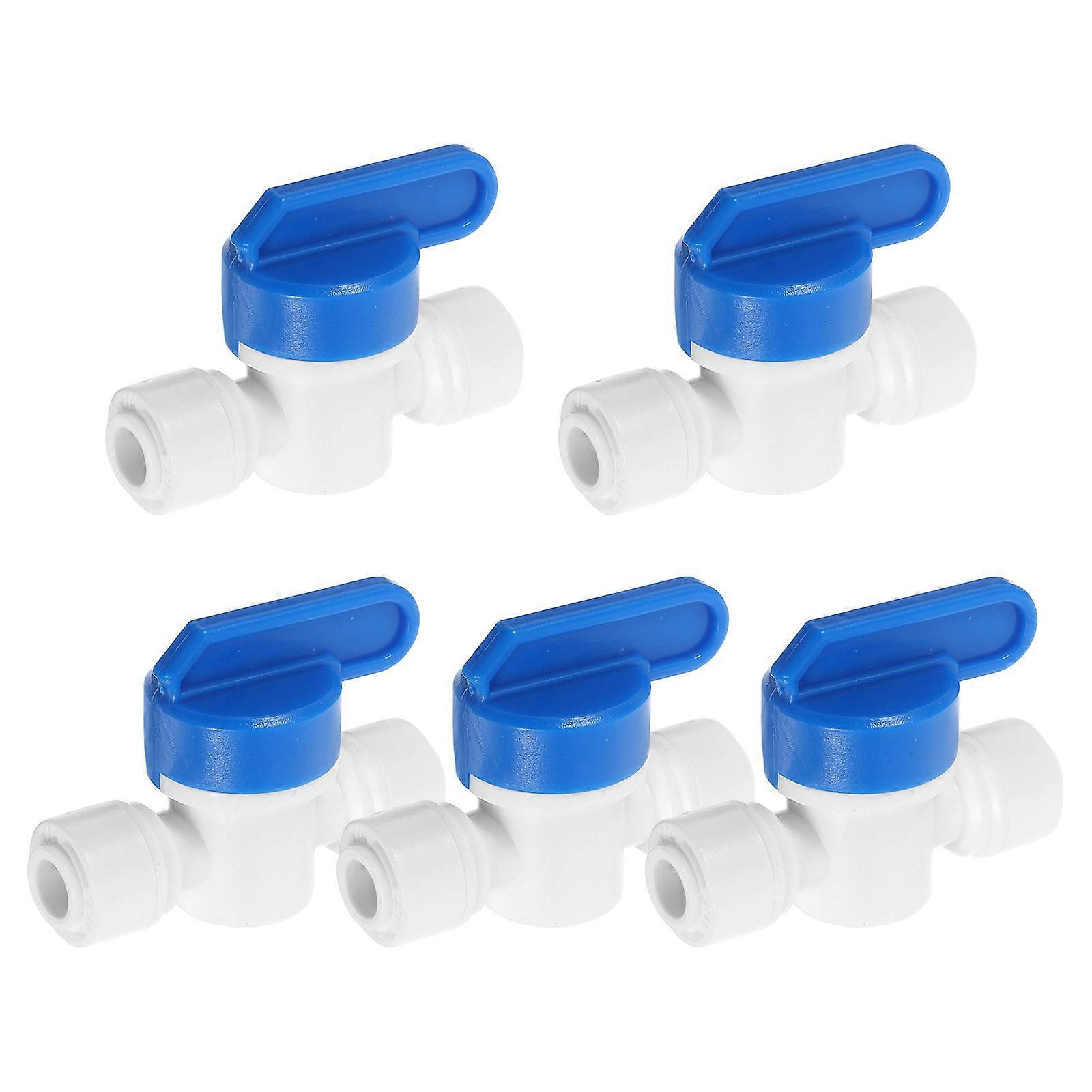 10pcs Water Pipe Interface Connector Quick Hose Adapter for Purifiers Efficient Fluid Transfer Valve Parts Compatible with Direct Drinking Machines
