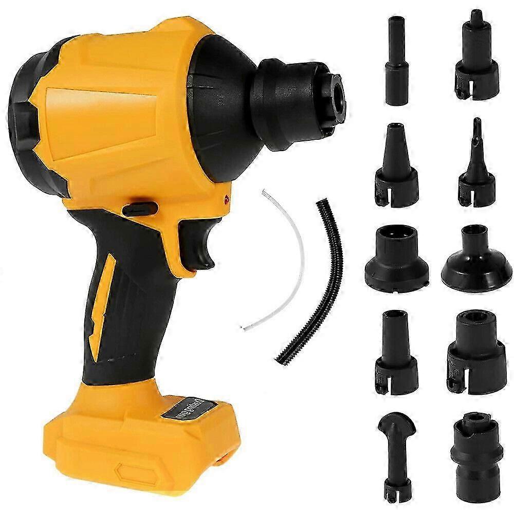 40000RPM Cordless Blower Inflator Vacuum Non-Slip Handle for Dewalt 18V Battery