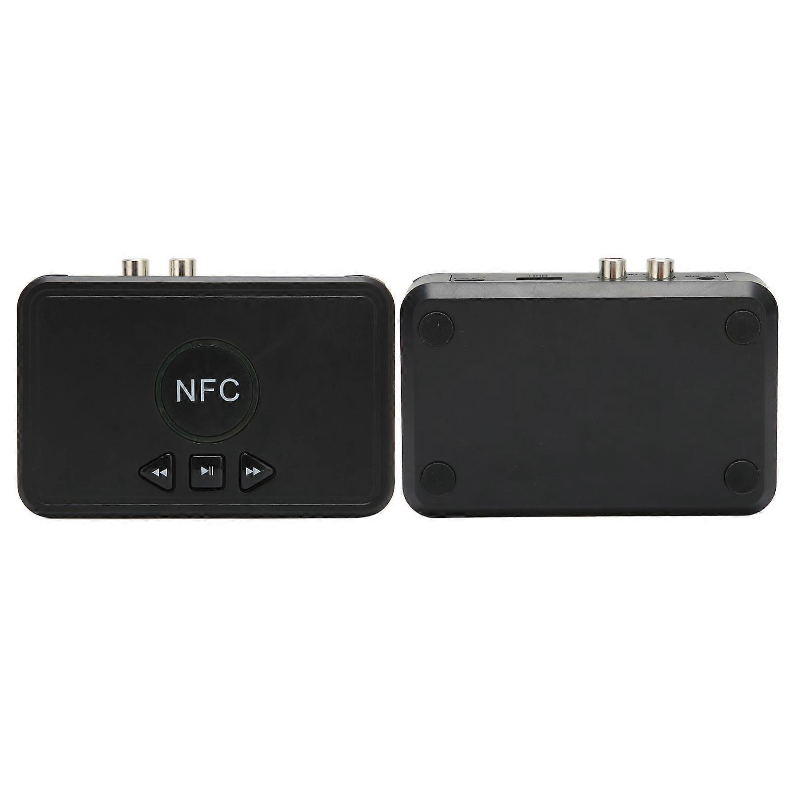 NFC Bluetooth 5.0 Receiver Stable Support NFC Sensor Bluetooth Receiver Adapter for Home Car Speakers 