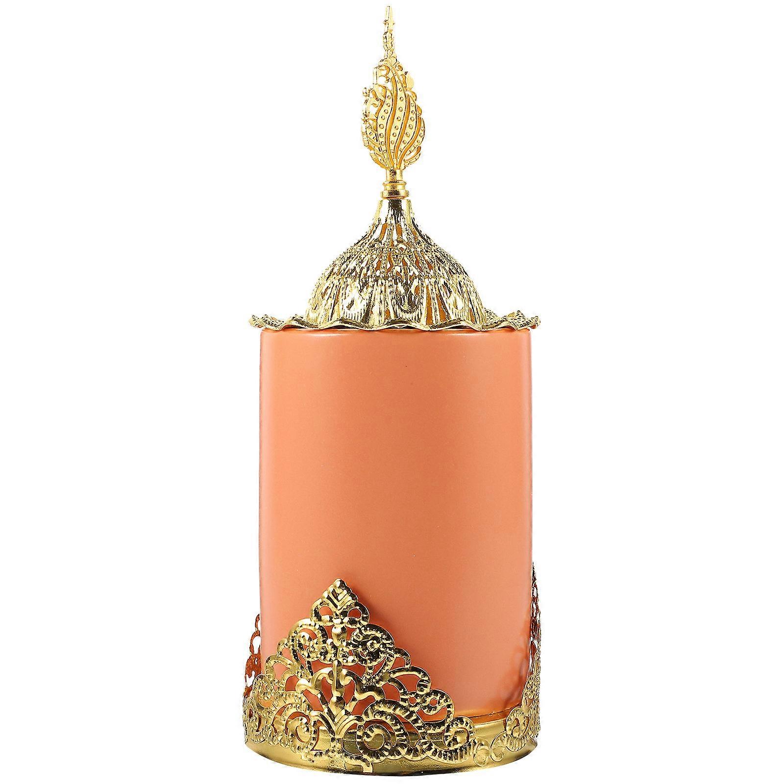 Ceramic Incense Burner Tower Shape Decoration Item 6.5x6.5x17cm Suitable For Meditation Room 1Pcs