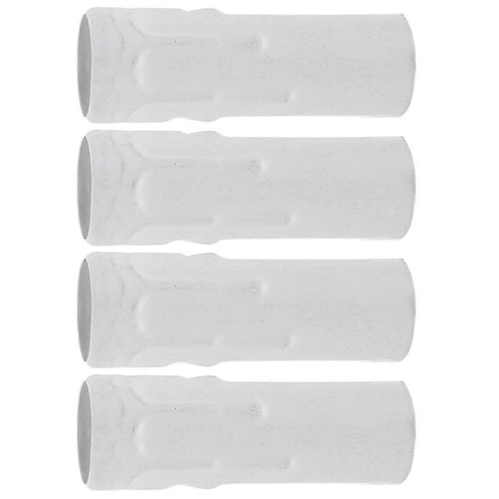 E14 Base Lamp Hållare Lock För Belysningsarmaturer Enkel Design Vit 4st