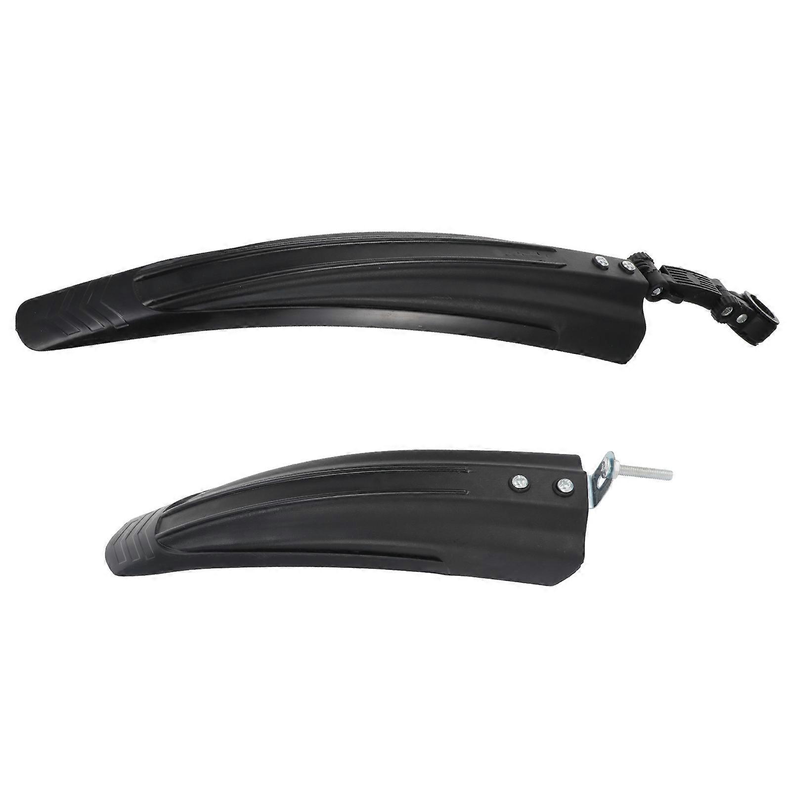 Bicycle Mud Guard Set for Mountain and Road Bikes, Front and Rear, Universal Fit for Various Wheels, Easy Installation