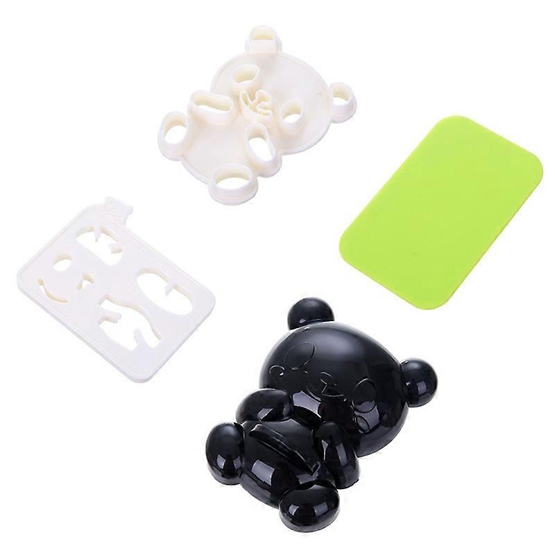 DIY Sushi Mold Onigiris Rice Ball Food Press Panda Shape for Making Sushi Mold Sushi Kit Japanese Kitchen Bento Accessories