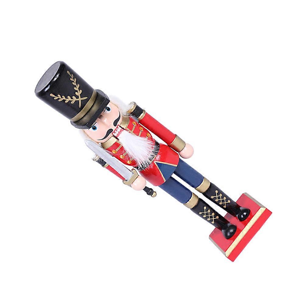 Nutcracker Figurine Puppet, Versatile Decor Piece, Enjoy Year-Round Charm