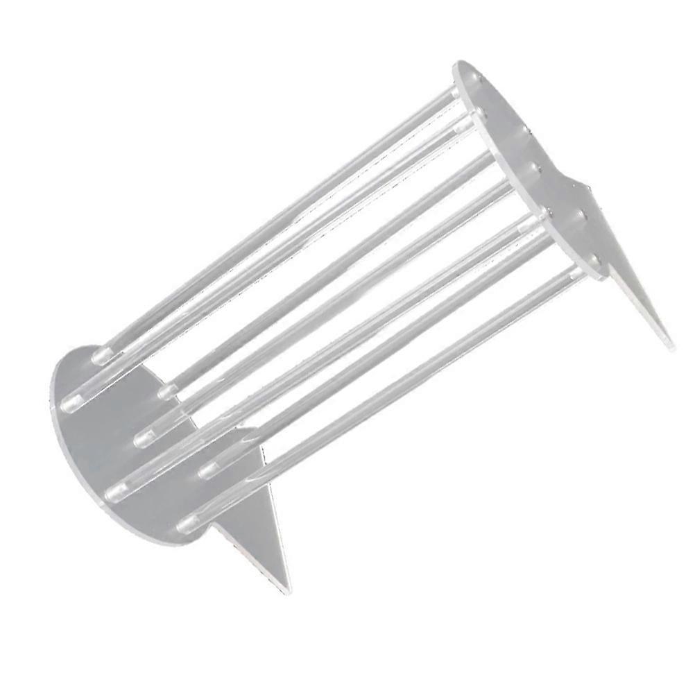 Headband Storage Rack Transparent Acrylic Holder for Storage 1Pcs Shelf