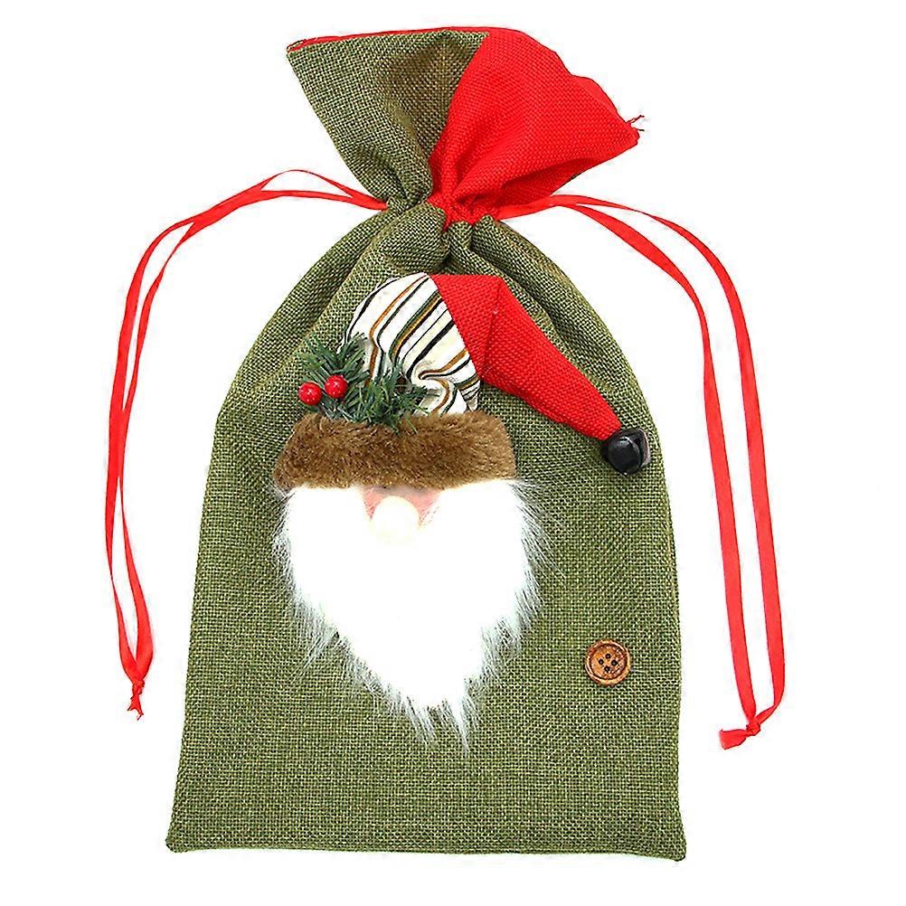 Drawstring Pouch, Enhances Holiday Spirit, Secure Tie-Top Closure