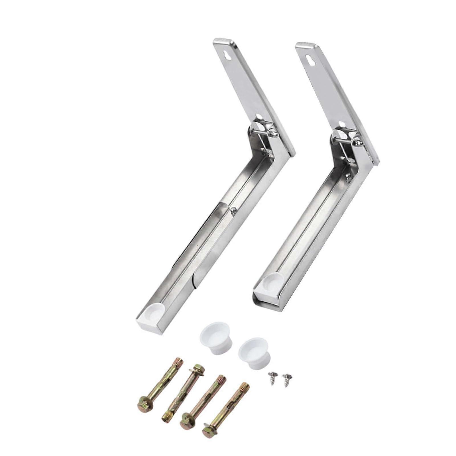 Expandable RackRelated Stainless Steel Oven Microwave Mounting Solution Adjustable Kitchen Appliance Rackproof Device Silver