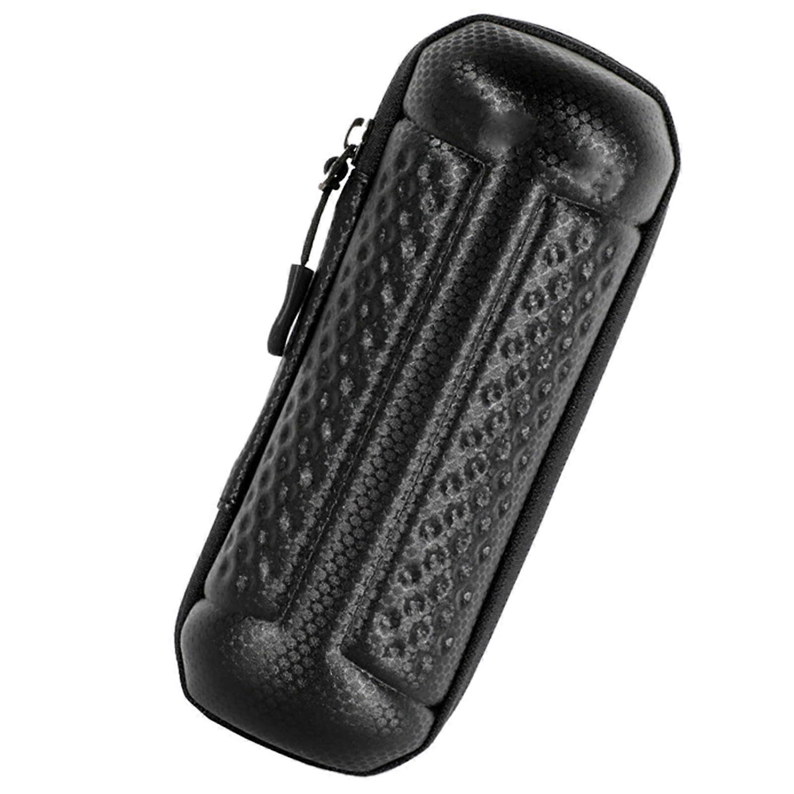 Bicycle Tool Storage Bag, Bicycle Tool Bag for Bikes, Tool Bag with Sealed Zipper for Water Bottle Holder Type B Matte Black