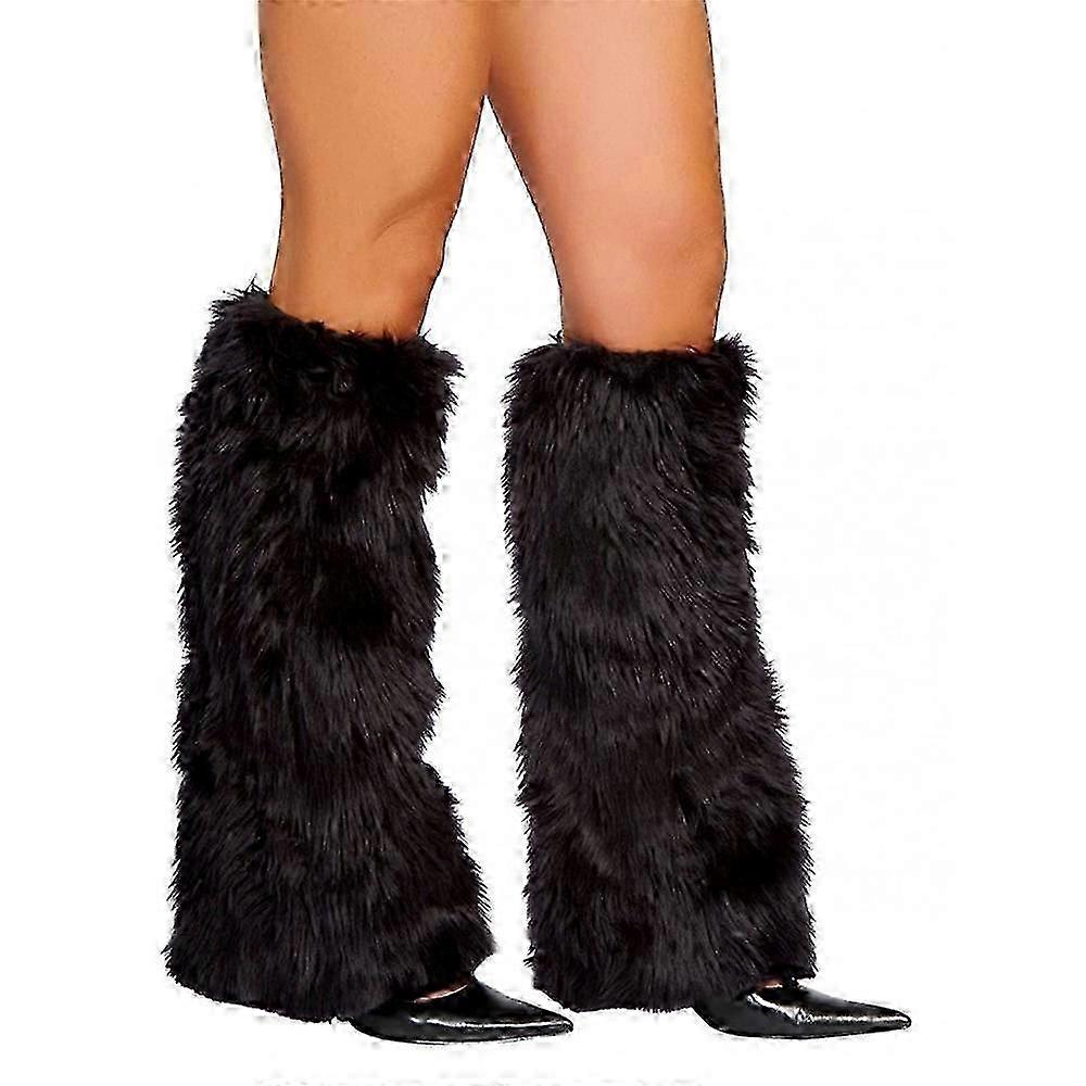 تدفئة الساق الضبابية للنساء والفتيات أغطية غطاء الكفة الدافئة الشتوية مجموعة ملحقات حفلات التنكرية عيد الميلاد - MXBC