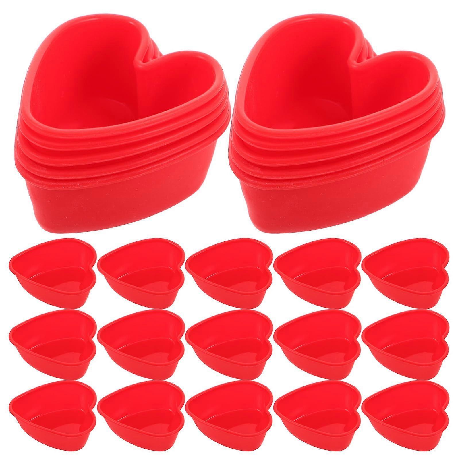 50 pieces of nonstick pudding molds and reusable baking molds Ref: 9734