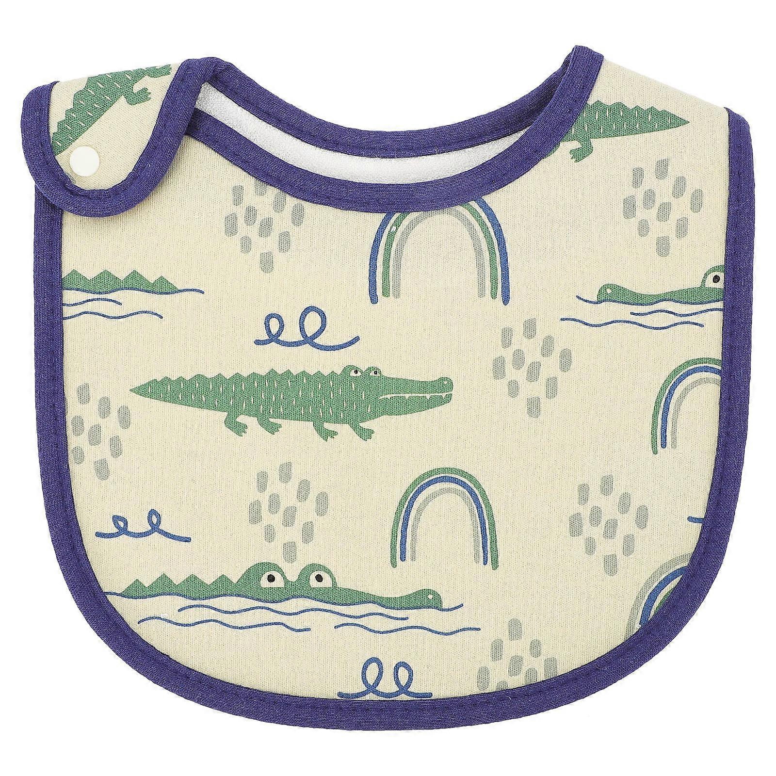 Toddler Bibs Apron Style Rectangle Suitable For Teething Time Prevent Mess 1Set