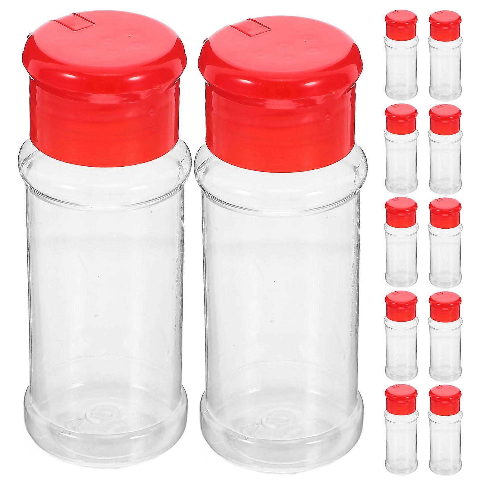 Multipurpose Condiment Jar for Storage Use 100ml Capacity Plastic Kitchen Supply
