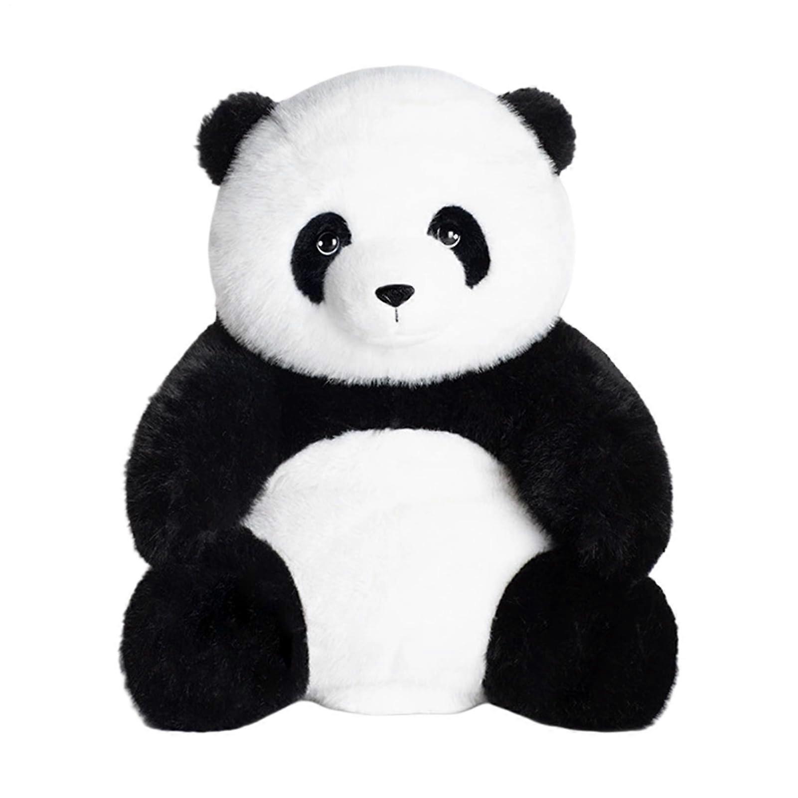 Panda Plush Pillow Calming Plush Toy Soft Cuddle Cushion Sleep Aid For Kids And Adults Panda Decor For Bedroom And Party