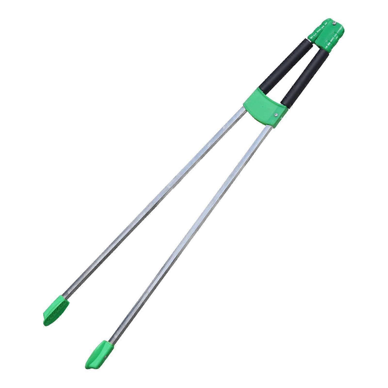 Rubbish Grab With Ergonomic Handle, 88 cm Reach Waste Collector Stick, Shelf Grab Aid