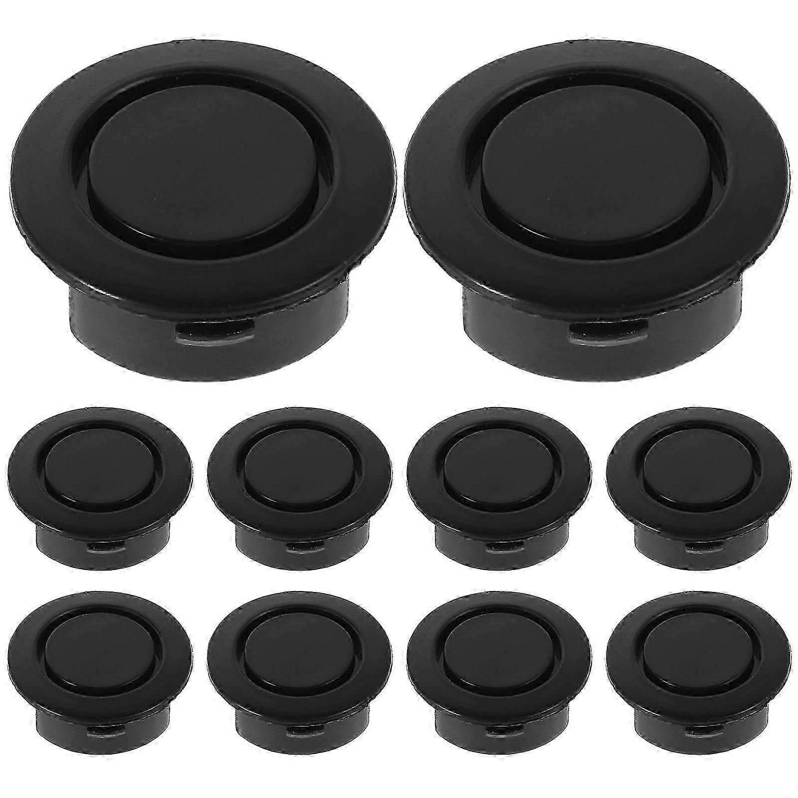 Sensor Hole Concealer Sturdy Plastic Covers for Front and Rear Bumpers Quick Setup