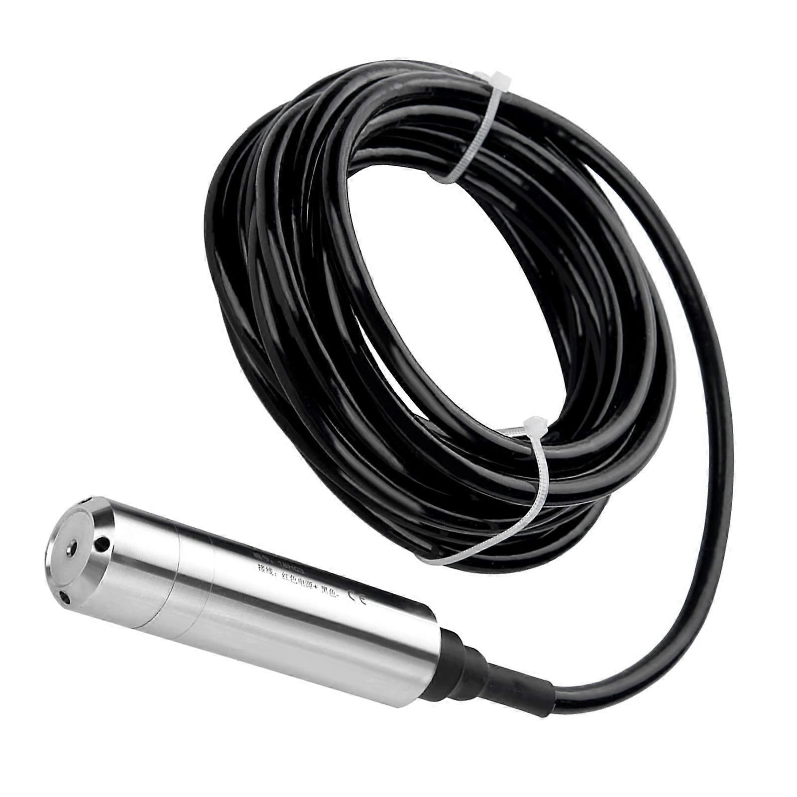 Liquid Level Sensor Accessory 20 MA Bend Stainless Steel Waterproof DC24V High-Output Cable 5M Reliable Use