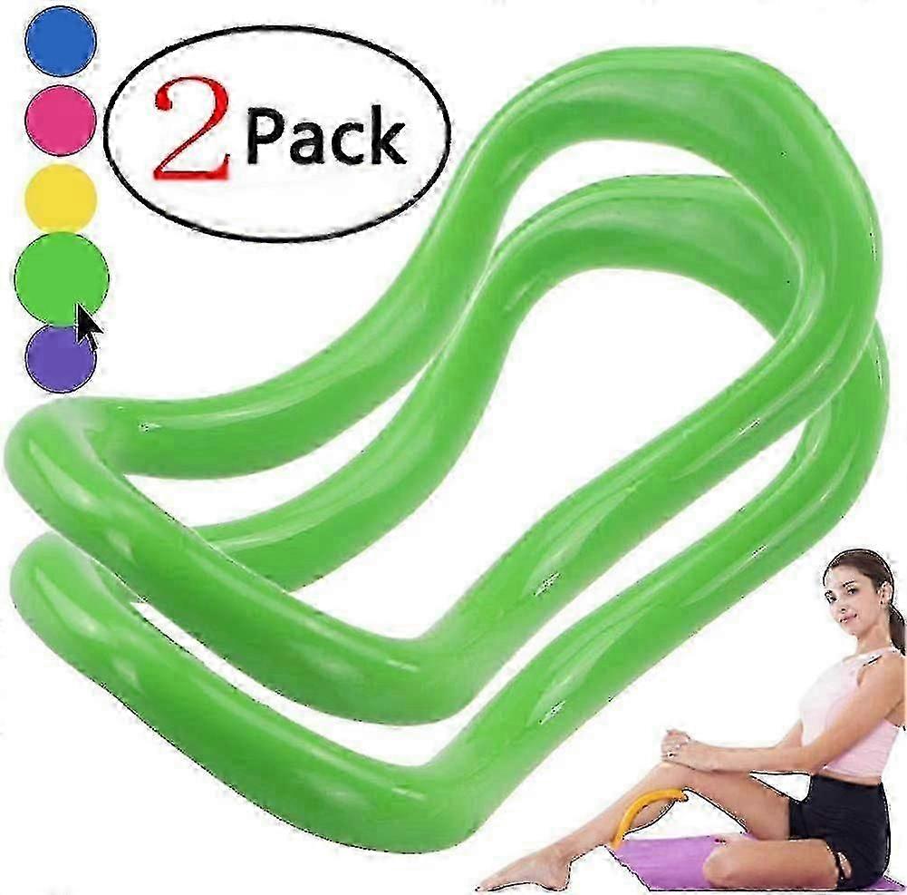 Pilates Stretching Ring Set - 2-Pack for Thigh, Stomach, and Leg Training