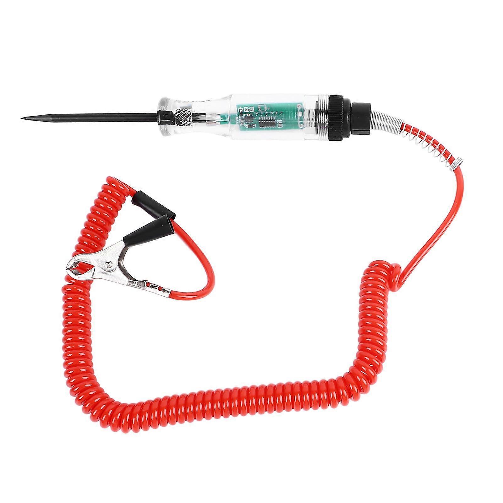 Car Circuit Tester Digital Display High Accuracy ABS Material For Automotive Technicians Electric Tester Tool