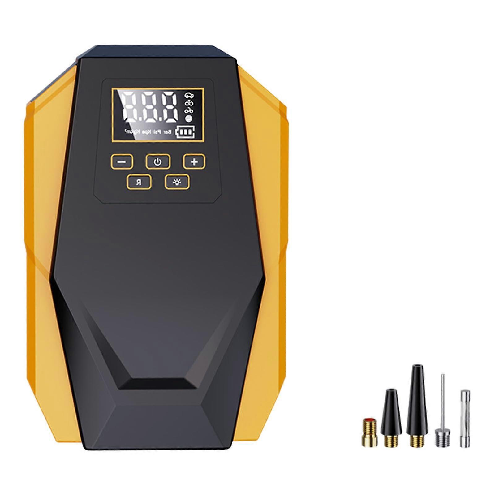 DC12V Car Tire Inflator Air Compressor Fast Inflation for Sports Equipment Digital Display Travel Friendly Design