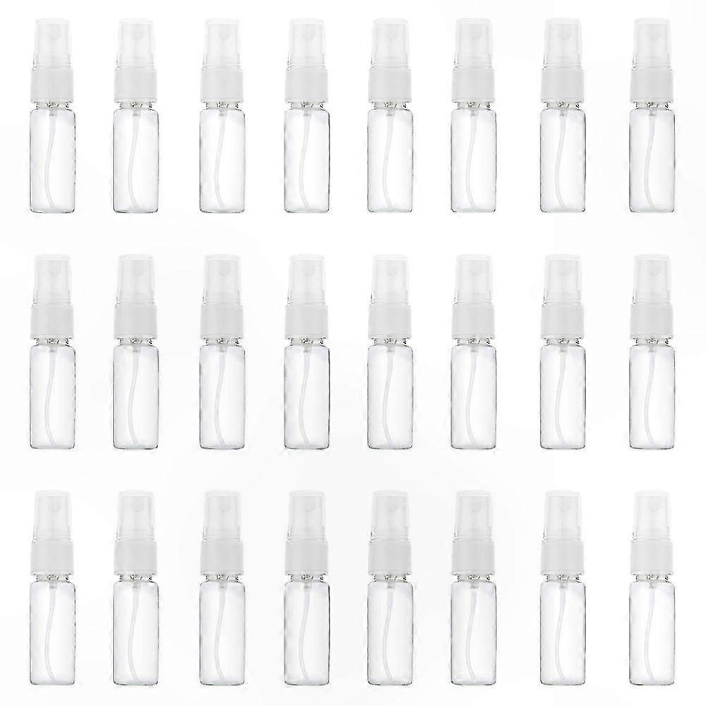 24-Pack 20ml Clear Refillable Spray Bottles with Fine Mist Sprayer Portable Empty Bottles for Multi-Purpose Use