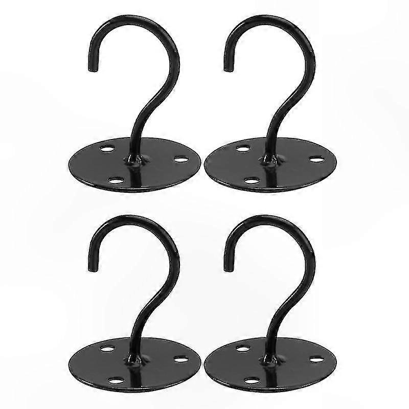 Set of 4 Wall-Mounted Hooks for Hanging Items