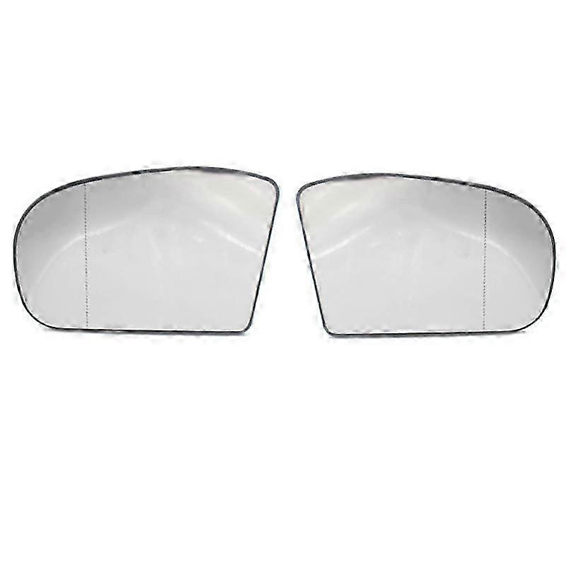 Rearview Mirror Glass Len Replacement for W203 W211 2038100121 2038101021 - Pair
