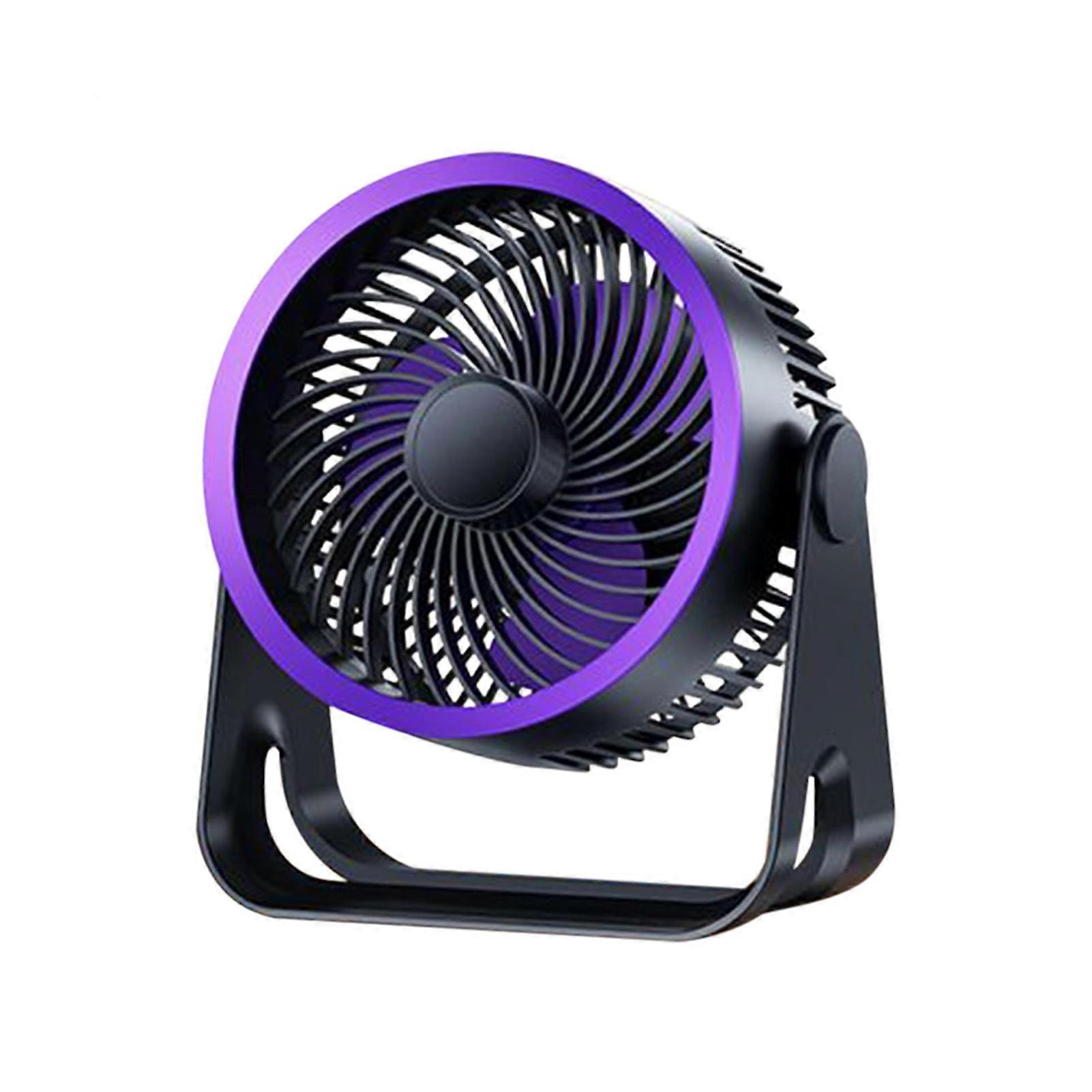 Cooling Table Desk Fan 3-Speed Wind Extended Air Duct Silent Fan