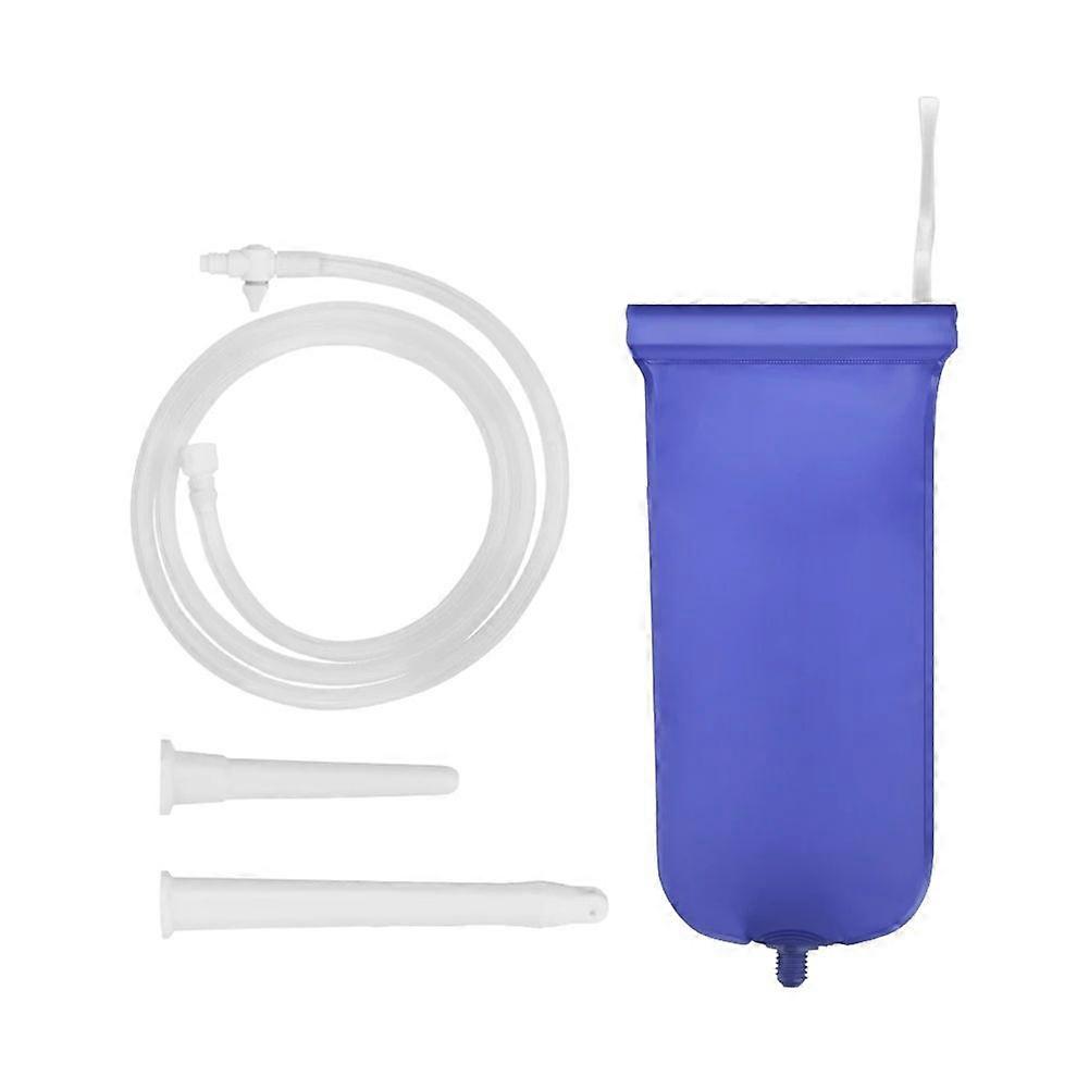 2L Foldable Douche Enema Bag Kit Reusable