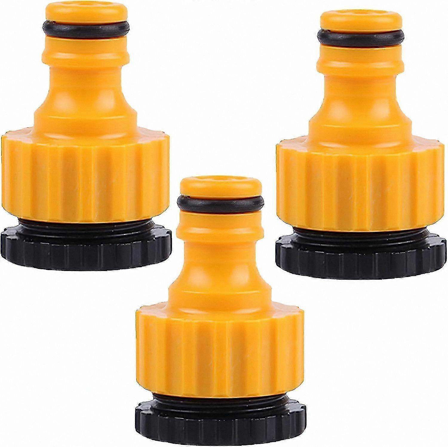 Multi-Point Faucet Adapter for Garden Hoses, 4/6 Point Hose Connector Fittings