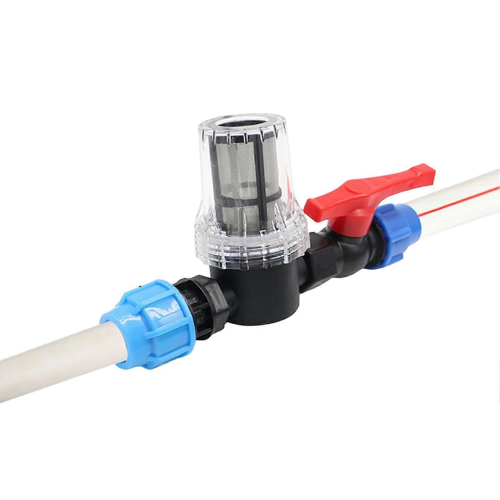 Gate Valve With Locking Fitting For Drip Irrigation Reusable 20 mm Calibro Valve Automatic Irrigation Accessories