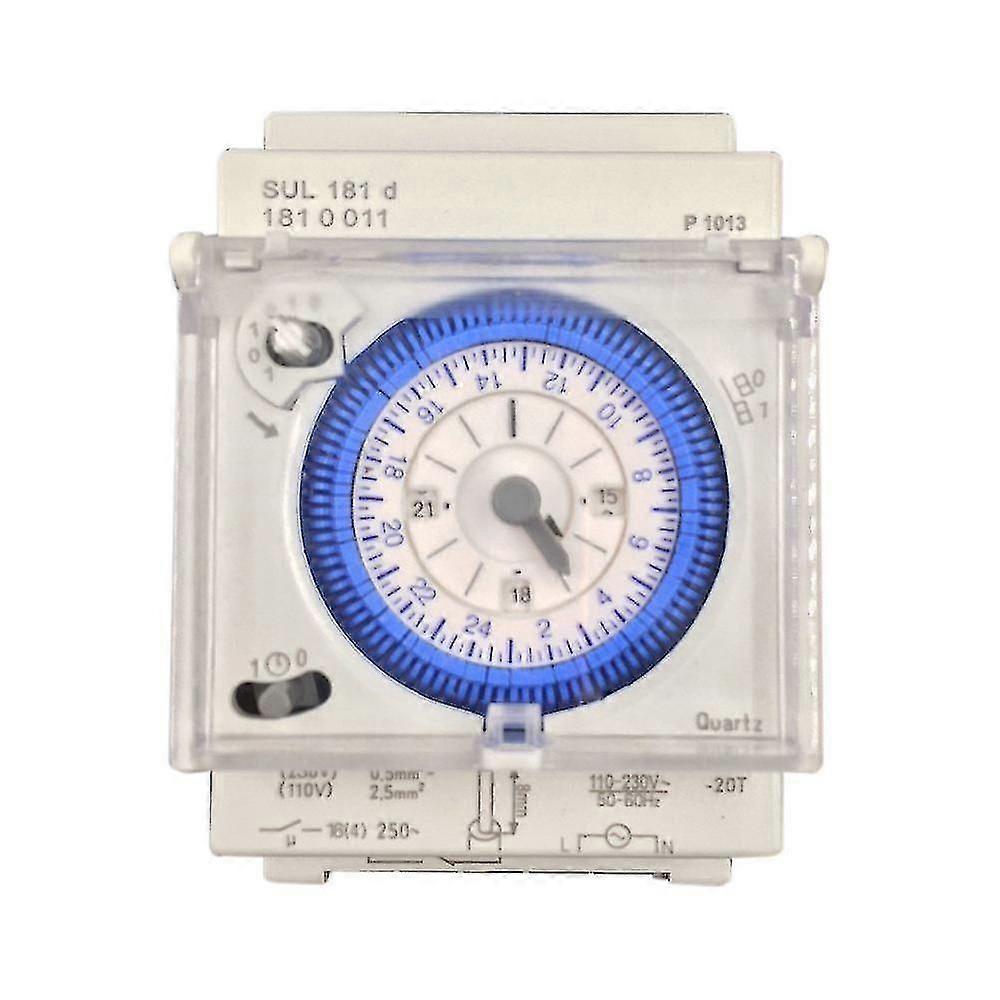 Analog Mechanical Timer Switch 110v-220v 24 Hours Daily Programmable