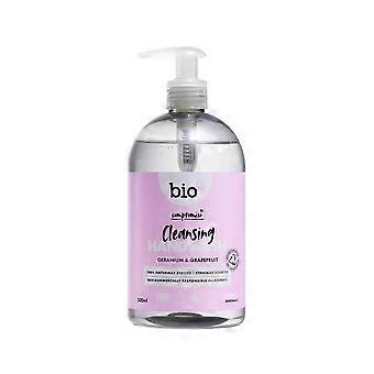 Bio-D Hand Wash Geranium & Grapefruit 500ml - 2 Pack