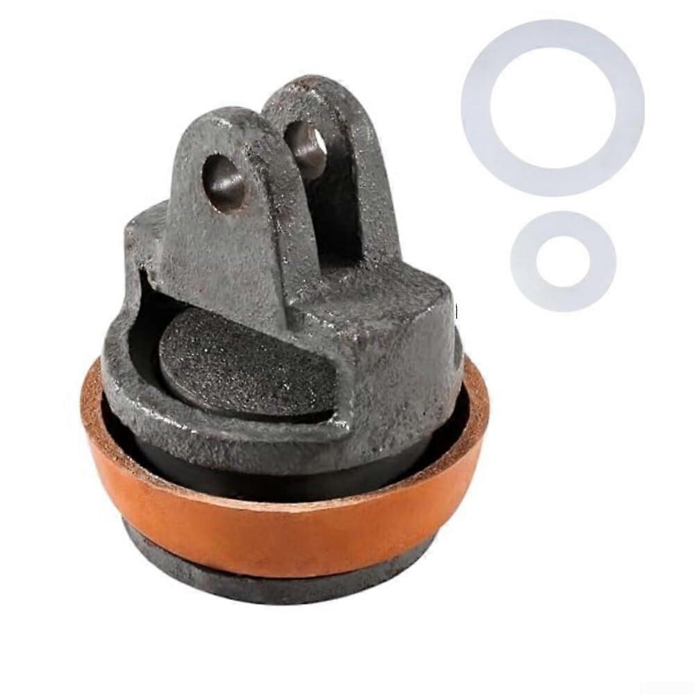 Replacement Piston for Hand Pumps 75 Type with Leather Seal Gasket, Leakage and Supporting Pump Function Ref: 2839