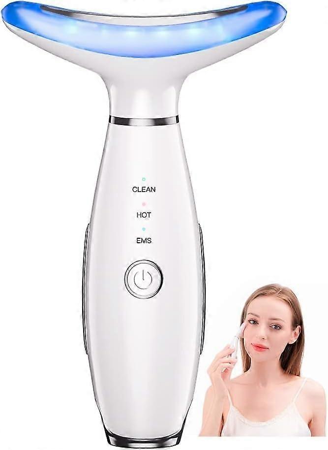Wrinkles Face Massager For Facial And Neck, Face Sculpting Tool Vibration Massager Device With 3 Col