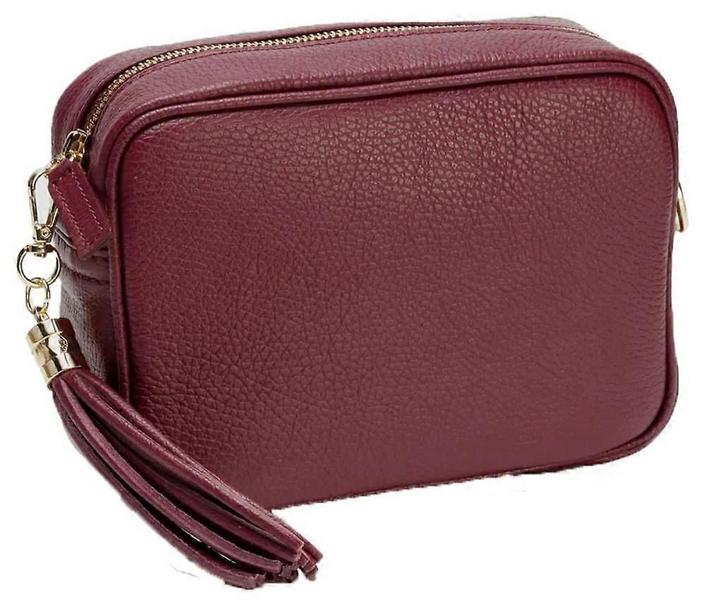 Elie Beaumont Crossbody Bag - Wine