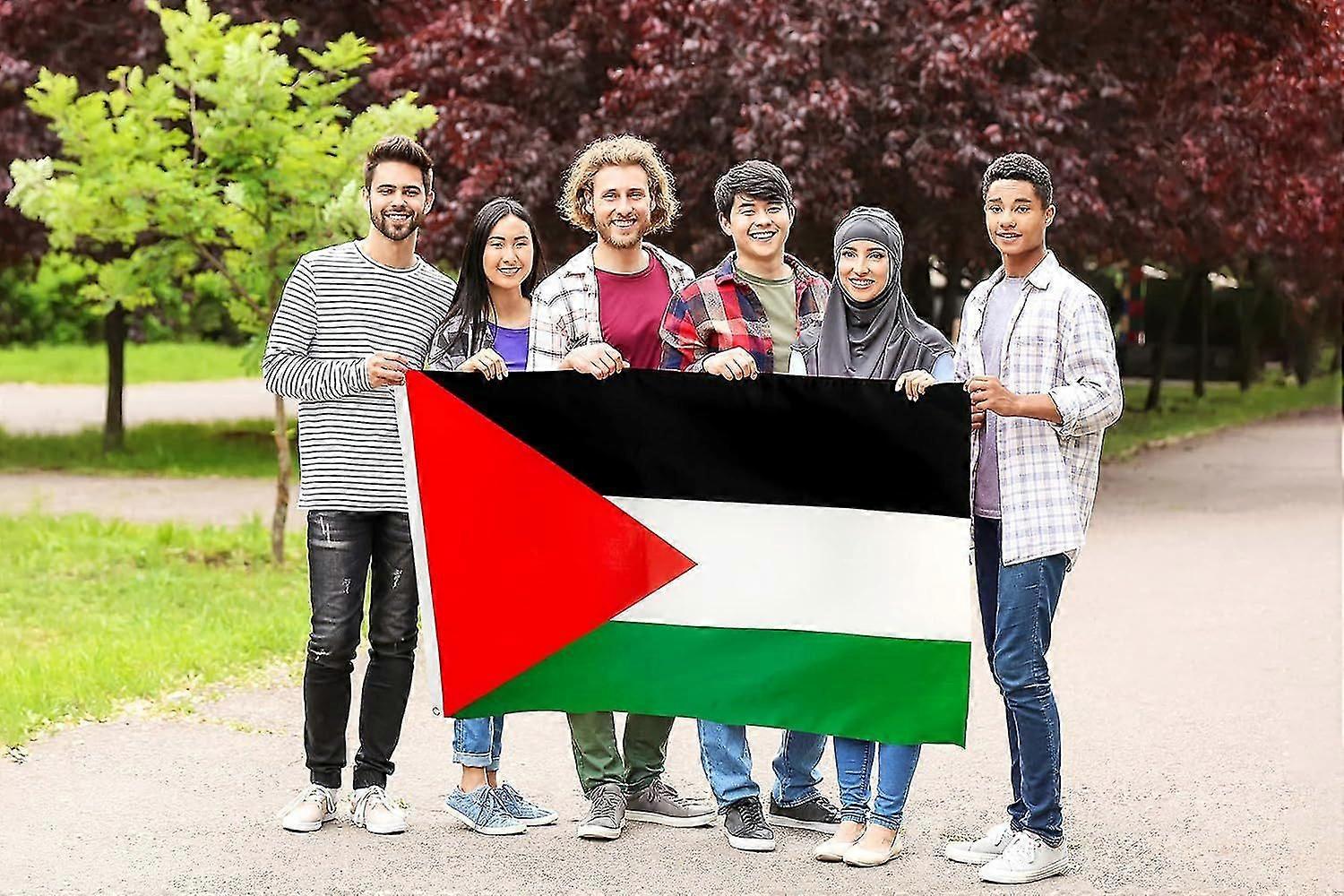 3x5 FT Palestine Flag Large Vibrant Palestinian Flag Durable Polyester