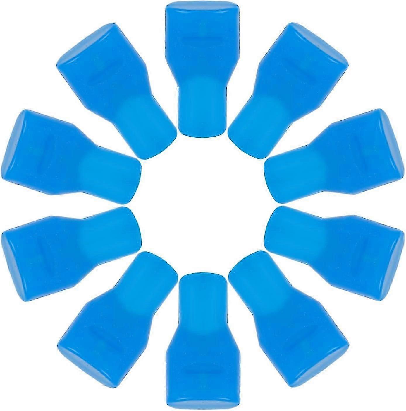 10pcs Mouthpiece Replacement for Camelbak, Blue Silicone Bite Valve Replacement